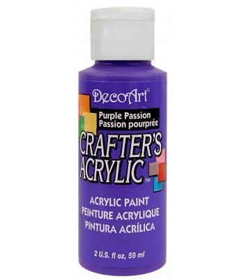 DecoArt Crafters Acrylic - Purple Passion 2oz 